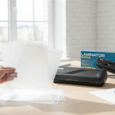 BE Vroči laminator za šolo in pisarno A4 + 40 zaščitnih folij za dokumente