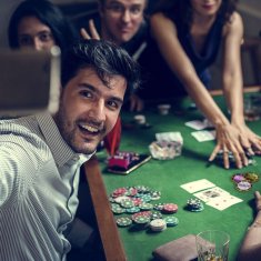 Northix Kovinska poker tipkovnica