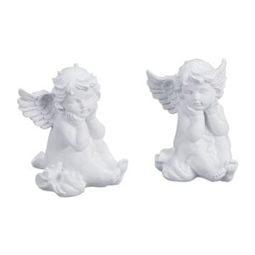 Northix Set 2 sedečih angelčkov