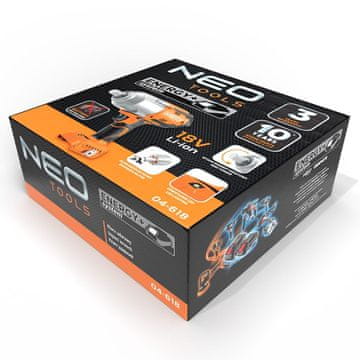 NEO NEO tools 04-618 akumulatorski udarni vijačnik, 3.02 kg