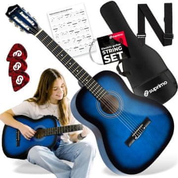 slomart NON SUPRIMO CG34 BB klasična kitara 3/4, 36 palcev, modra
