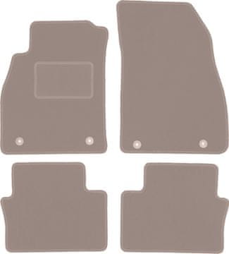 Velurne avtotesnine za: Opel Insignia A limuzina, karavan, grand tourer, liftback (2008-2017) bež