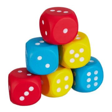 Northix Set 6 kock iz penaste številke - mehke, tihe, poučne