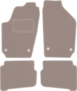 Velurne avtotesnine za: Seat Cordoba II limuzina (2002-2009) bež