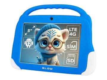 slomart BLOW KidsTAB8 4G tablica 8" 4/64GB modra + etui