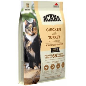 Acana ACANA Homestead Harvest suha hrana za mačke, 4,5 kg, piščanec
