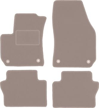Velurne avtotesnine za: Opel Zafira B enoprostorec (2005-2014) bež