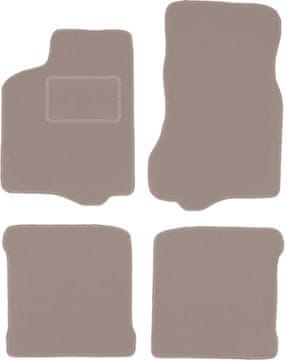 Velurne avtotesnine za: Seat Cordoba I limuzina (1993-2002) bež