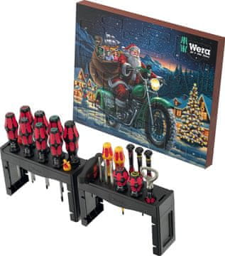 Wera Wera Adventskalender 2025 28-delni komplet
