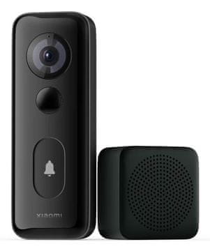Xiaomi Xiaomi Smart Doorbell 3S pametno zvonce, črno, IP65