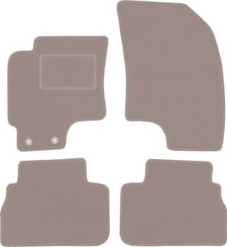 Velurne avtotesnine za: Chevrolet Epica limuzina (2006-2012) bež