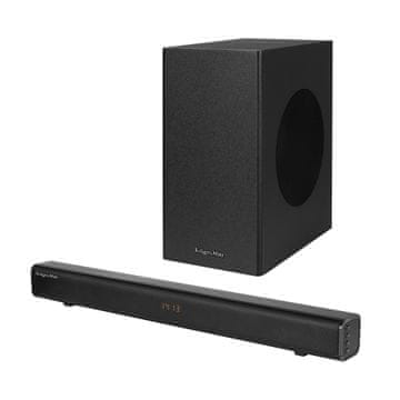 Kruger&Matz Universe 2.1 soundbar, črn