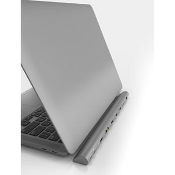 Connect Terratec Connect c6 USB 3.2 Gen 1 Type-C razdelilec, srebrn