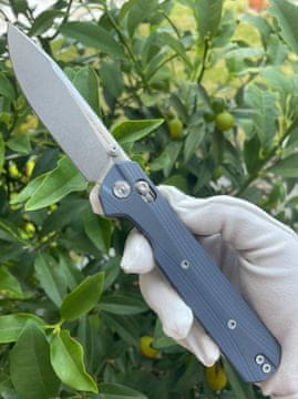 slomart Nož KNIVESPL The First Blue G10 14C28N, moder
