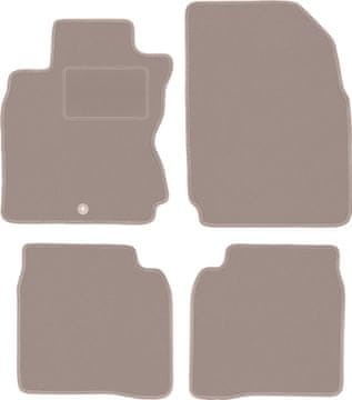 Velurne avtotesnine za: Nissan Note I E11 enoprostorec (2006-2012) bež