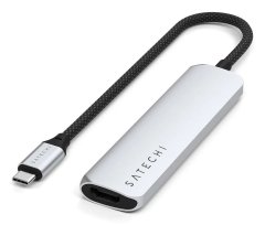 Satechi Satechi vmesniški hub USB Type-C, 10000 Mbit/s, Srebrna