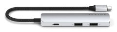 Satechi Satechi vmesniški hub USB Type-C, 10000 Mbit/s, Srebrna