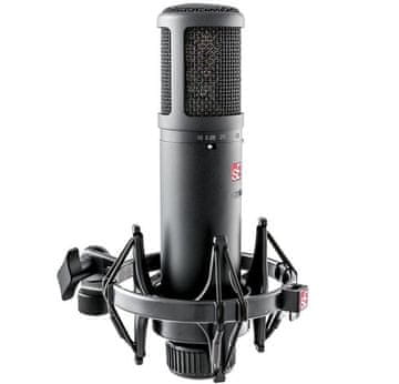 sE Electronics sE Electronics sE2200 studijski kondenzatorski mikrofon, črn