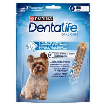Purina PURINA Dentalife Extra Mini - Zobna poslastica za pse, 69g