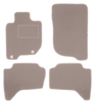 Velurne avtotesnine za: Mitsubishi L200 IV pickup (2006-2015) bež