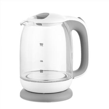 MAESTRO MAESTRO MR-056 Steklen Električni grelnik vode, 1.7 L, Siv
