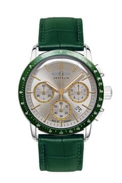 ZEP Zeppelin New York 88785 Quartz moška ura, 42 mm, usnjen pas