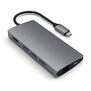 Satechi Satechi Multi-Port Adapter V2 Dock St. Docking postaja, aluminij