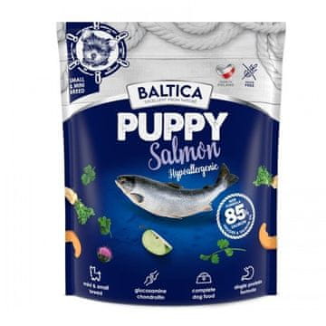 EXCELLENT BALTICA Excellent Puppy Salmon Hypoallergenic, suha hrana za majhne pasme, 1 kg