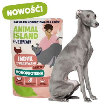 Animal Animal Island Everyday Monoprotein Svinja z jabolkom, 300 g