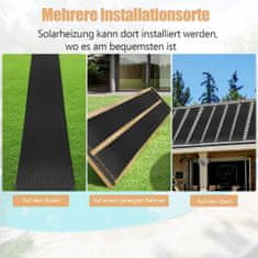Northix Ogrevanje bazena 500 x 75 cm sončni kolektorji za 21500 L zemeljske in nadzemne bazene