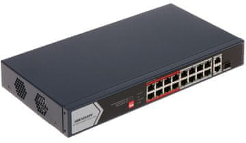 M&C Hikvision DS-3E0318P-E/M(C) mrežni preklopnik, 16 PoE+
