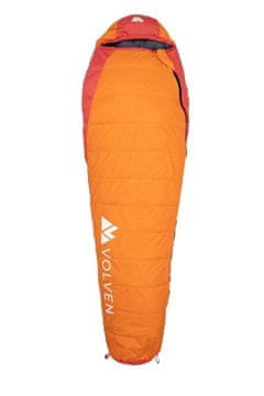 VOV Volven Traveller spalna vreča, mumija, rdeča/črna, levi zadrga, -12°C