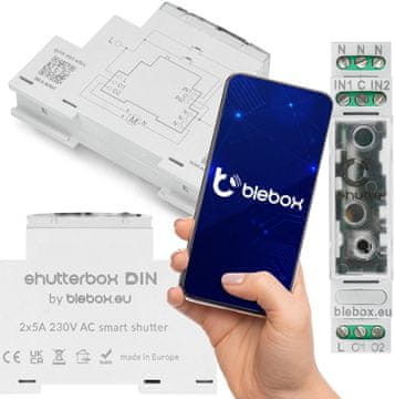slomart Blebox shutterbox modul za rolete, WiFi