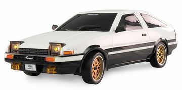 slomart Amewi AE86 Trueno RC dirkalni avto 1:18, električni motor