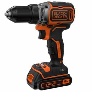 BLACK Black & Decker BL186KB-QW akumulatorski vrtalnik 1650 RPM, krtačni motor