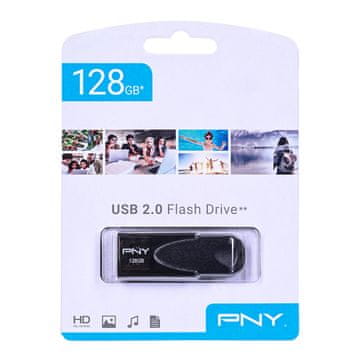 PNY Attaché 4 2.0 128GB USB ključek USB Type-A Črna