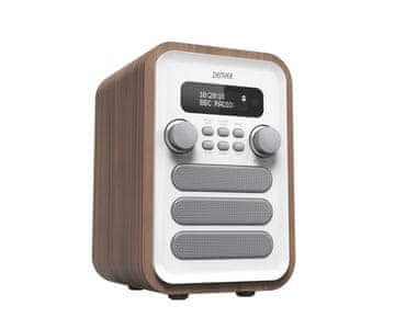Denver Denver DAB-48WHITE osebni digitalni radio, bela/les