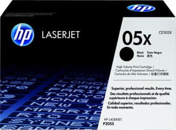 HP 05X črn laserski toner, High Yield