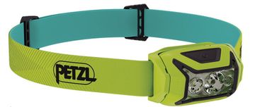 Naglavna LED svetilka Petzl Actik, rumena, IPX4