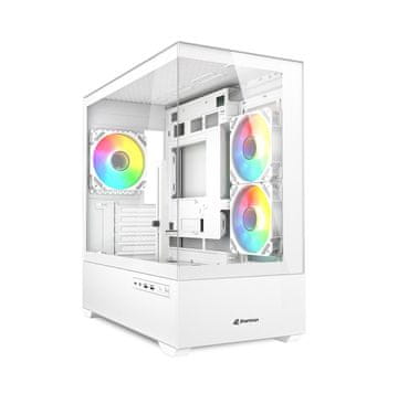 Sharkoon Sharkoon MK6 RGB Midi Tower ohišje, črno