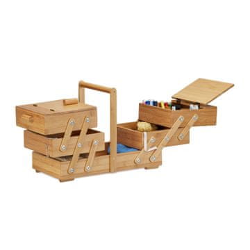 Northix Sybox Bamboo XXL veliko predelkov