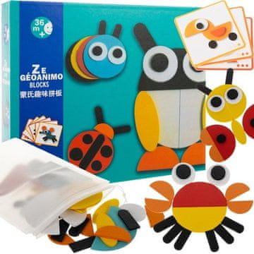 Northix Lesena sestavljanka - Kruzzel 22426 puzzle