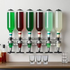 Northix Bar Butler za stensko montažo