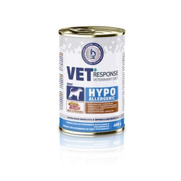 slomart VET RESPONSE Hypoallergenic Duck - mokra hrana za pse, 400 g