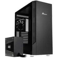 SES Seasonic Arch Q503 Midi Tower ohišje + napajalnik CONNECT DGC-650 Gold, črno