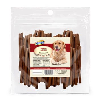 Hilton HILTON Soft Beef Sticks - priboljški za pse - 500g