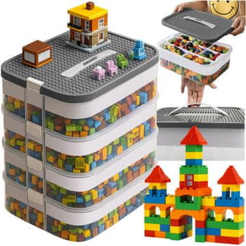 Northix Block box 4 ravni Kruzzel 25758