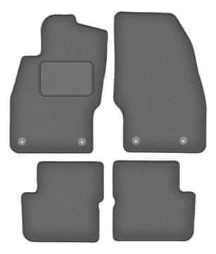 Velur grafitne avtotesnine za: Opel Corsa E kombilimuzina (2015-2020)