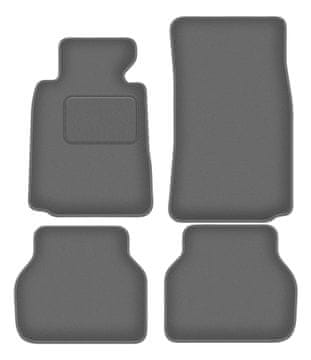 Velur grafitne avtotesnine za: BMW 5 E39 limuzina, karavan, touring (1996-2004)