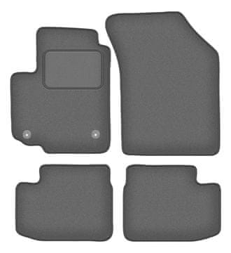 Velur grafitne avto preproge za: Suzuki SX4 I hatchback (2006-2014)